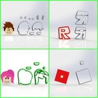 Cortador Kit Roblox - 4 Modelos Modulares Tamanho 5 Cm - 1