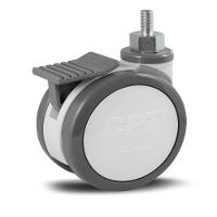 2 Rodizio Hospitalar 4 Pol Espiga E Freio Cpte.04f.pu - 1