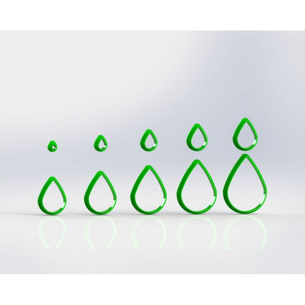 Cortador Polymer Clay (Mod 4) Tamanho 3,5 Cm - 1