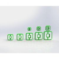 Cortador Polymer Clay (Mod 56) Tamanho 4 Cm - 1