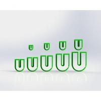 Cortador Polymer Clay (Mod 9) Tamanho 3 Cm - 1