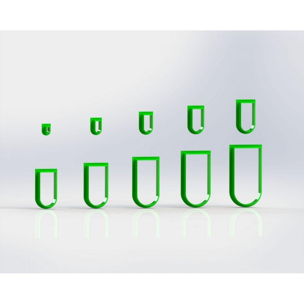 Cortador Polymer Clay (Mod 22) Tamanho 4,5 Cm - 1