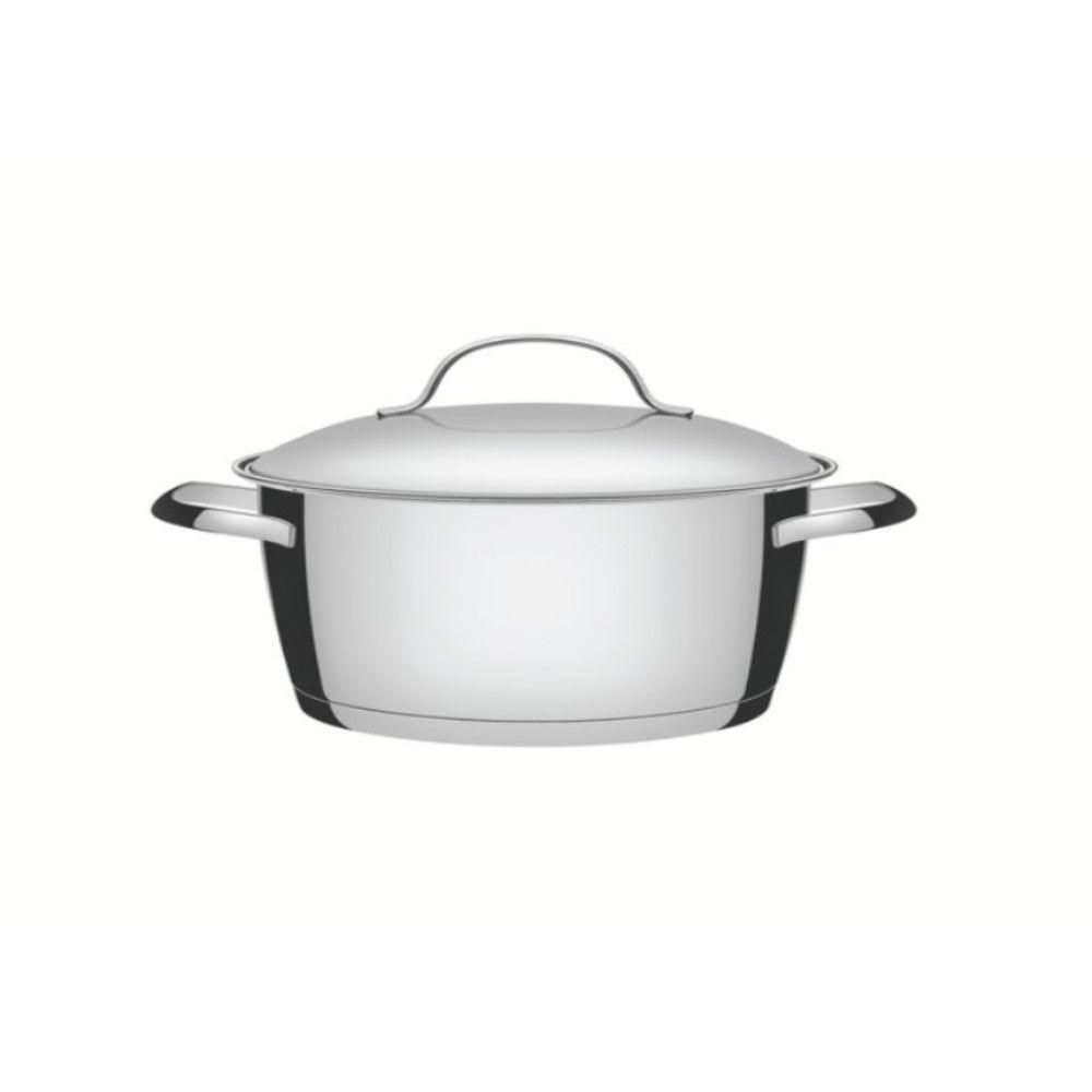 Jogo De Panelas 9 Peças Allegra Com Cozi-vapore E Frigideira Em Aço Inox Fundo Triplo Tramontina - 6