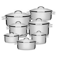 Jogo De Panelas Solar 7 Peças Em Aço Inox Fundo Triplo Tramontina - 2