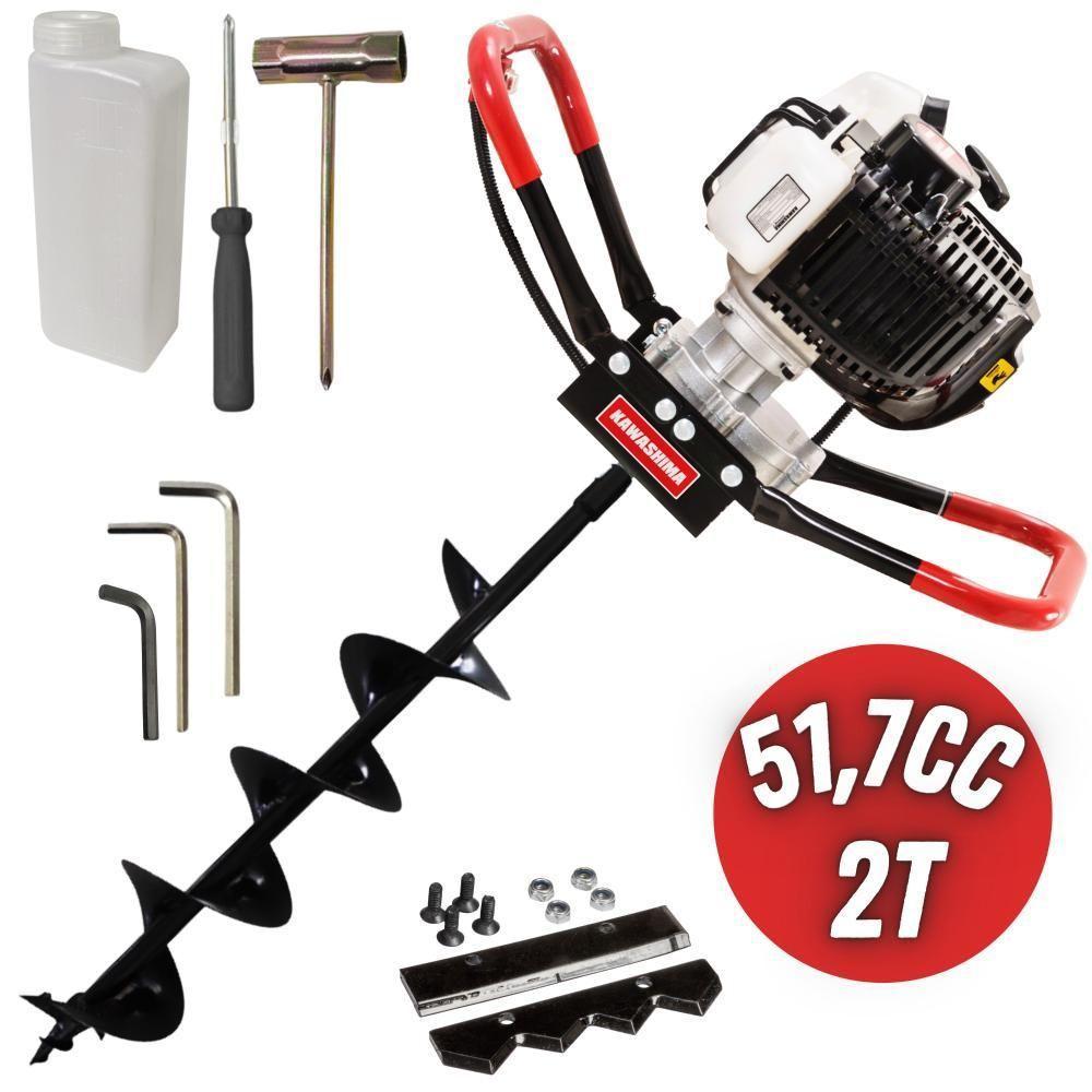 Perfurador De Solo Kawashima Ed52Ebs Broca Resistente 80X20Cm - 1