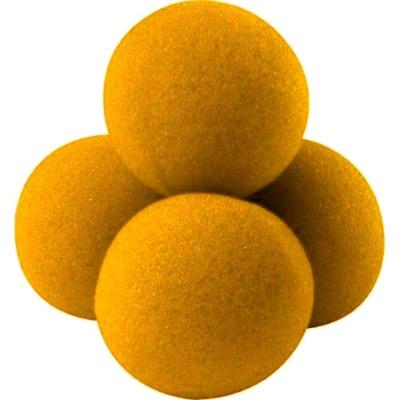 4 Bolas De Espuma - 2 Inch Cores Variadas M4 Cor Amarelo