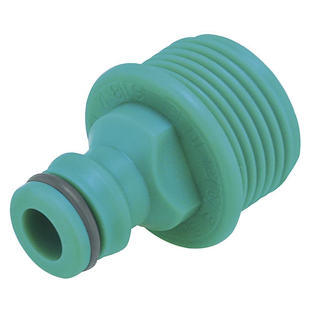 Adaptador Macho com Rosca Externa 3/4´´ Plástico para Jardim - 1