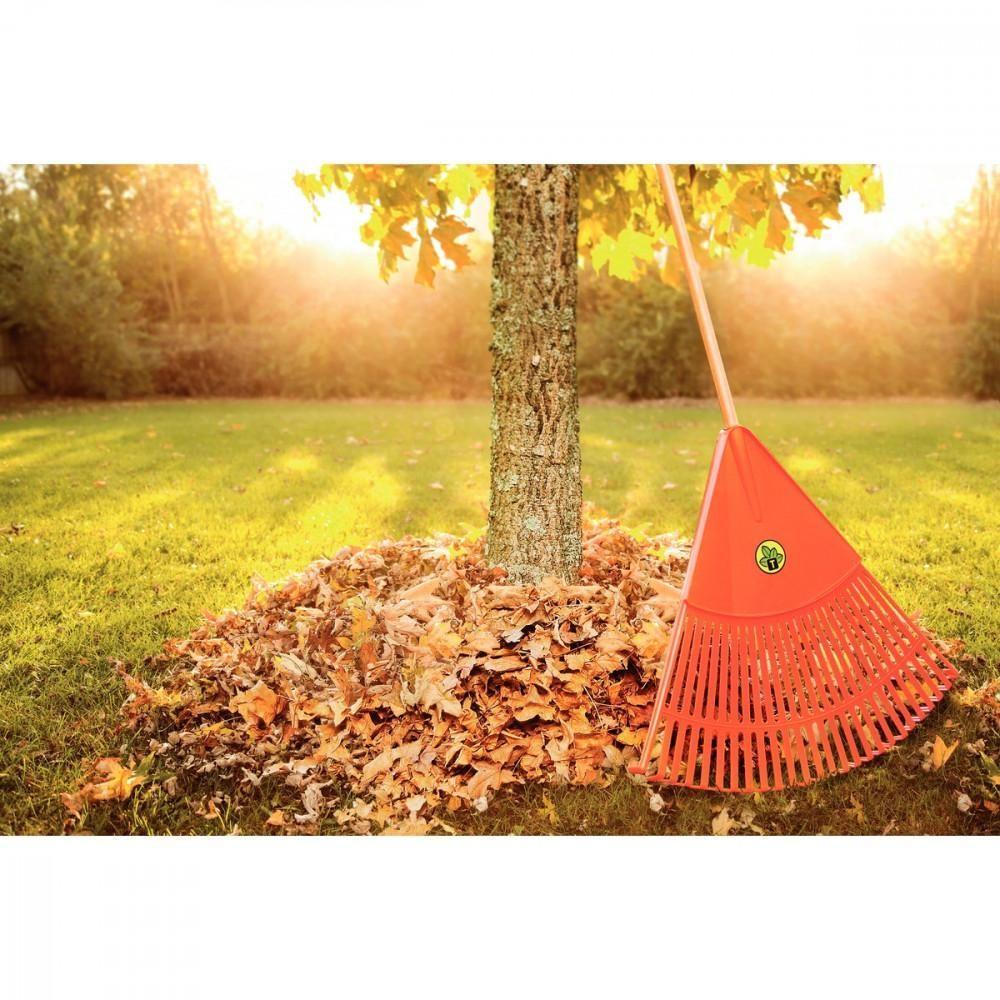 Vassoura com 26 Dentes em Polipropileno Laranja Sem Cabo - 4