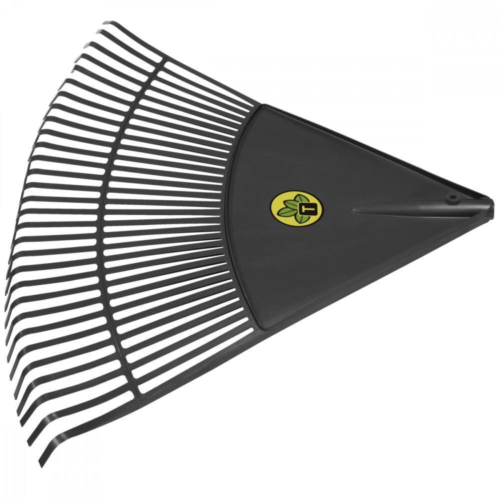 Vassoura com 30 Dentes em Polipropileno Preto Sem Cabo - 2