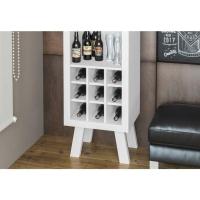 Adega Para 9 Garrafas Com Prateleira Ad5000 Branco - 2