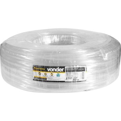 Mangueira Cristal Transparente 3/4"X2,0Mm C/ 50M Vonder