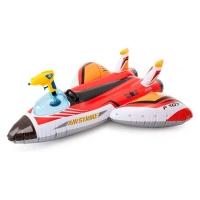 Bote Inflável Avião Para Piscina Com Pistola - Intex - 1