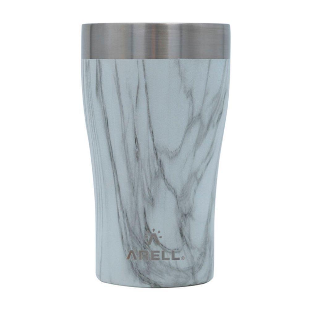 Copo Térmico De Cerveja 500Ml Carrara Marble - Arell - 1