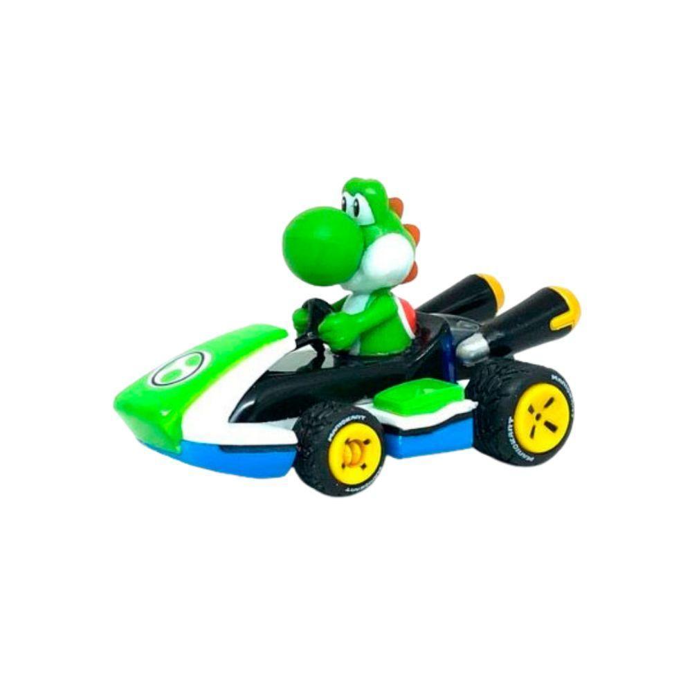 Miniatura Carrinho Mario Kart Fricção 1:43 Yoshi - Carrera - 2