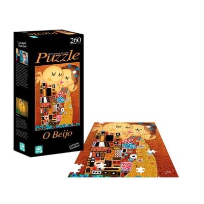 Quebra-cabeça O Beijo 260 Peças - Nig Brinquedos