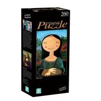 Quebra-cabeça Mona Lisa 260 Peças - Nig Brinquedos - 1