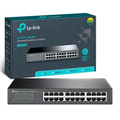 Switch Gigabit Tp-Link Tl-Sg1024D 24 Portas 10/100/1000