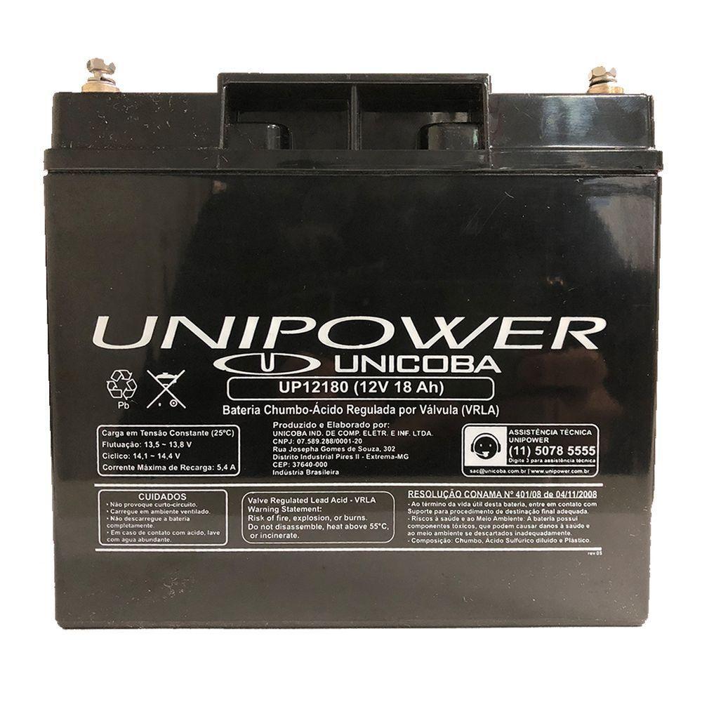 Bateria Unipower Para Nobreak Up12180-06c029 M5 12v 18.0ah - 4