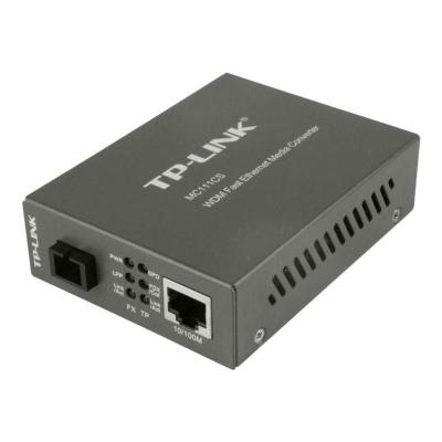 Fibra Media Conversor Tp Link Mc111cs Wdm 10 100mbps