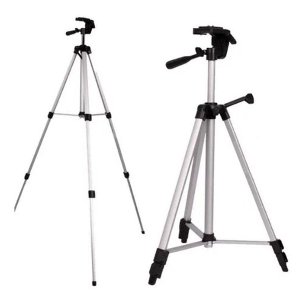 Tripé Universal Portátil Câmeras Celulares Ring Light 1.35M - 1