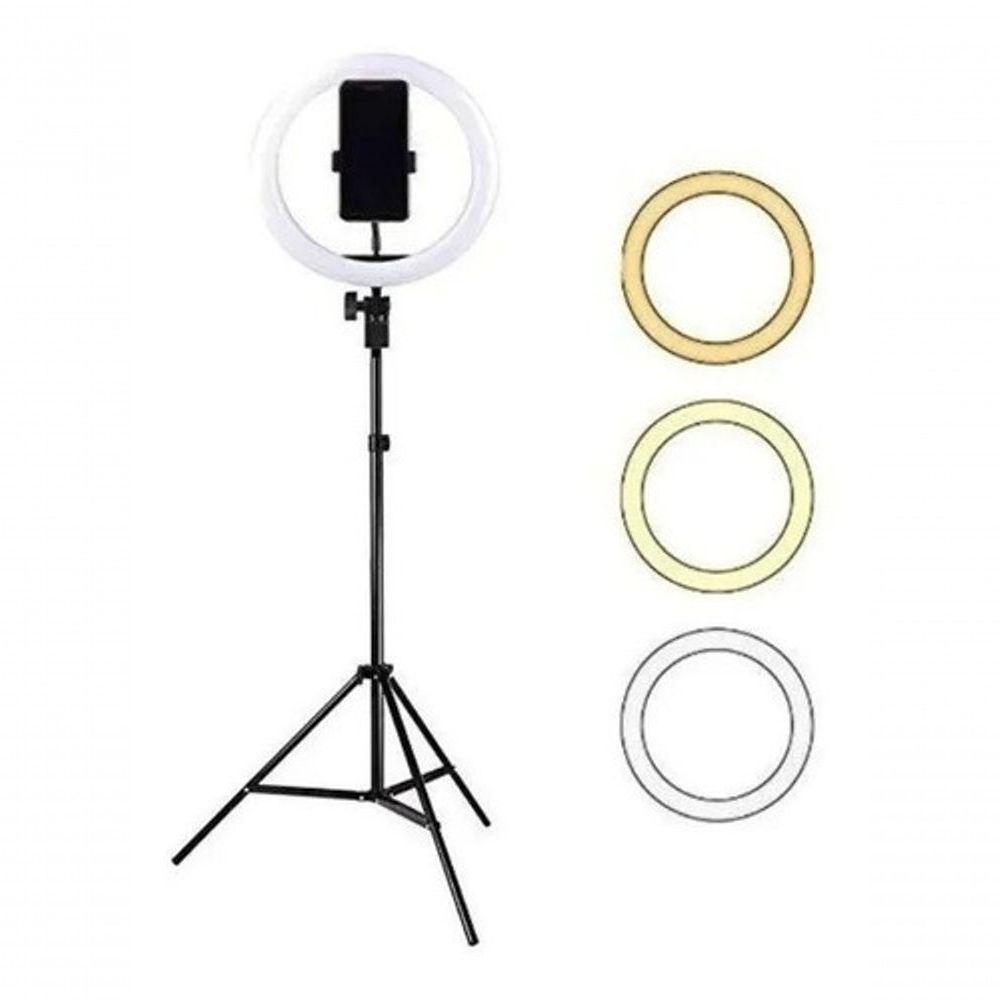Ring Light 26 Cm Celular Com Tripé Grande 2M - 8