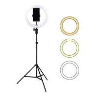 Ring Light 26 Cm Celular Com Tripé Grande 2M - 8