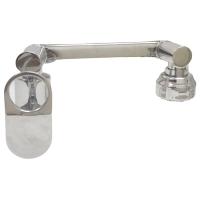 Torneira Monocomando Ajustavel Lavabo Cromada Quente Frio - 4