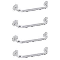 Alça De Apoio Banheiro 40Cm Kit 4 Unid Barra - 1