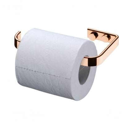 Porta Papel Higiênico Papeleira Rosé Gold Future 2300rg Aço