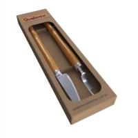 Conjunto Garfo E Faca Churrasco Grelha Carne Aço Inox 42 Cm - 1