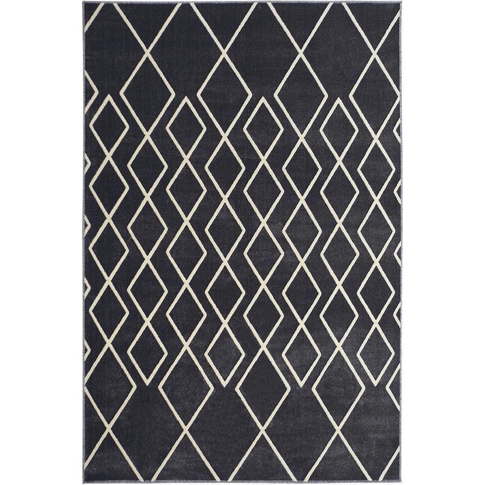 Tapete Para Sala Lyre Cinza 1,00x1,50 São Carlos - 1