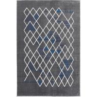 Tapete Para Sala Lyre Anil 1,00x1,50 São Carlos - 1