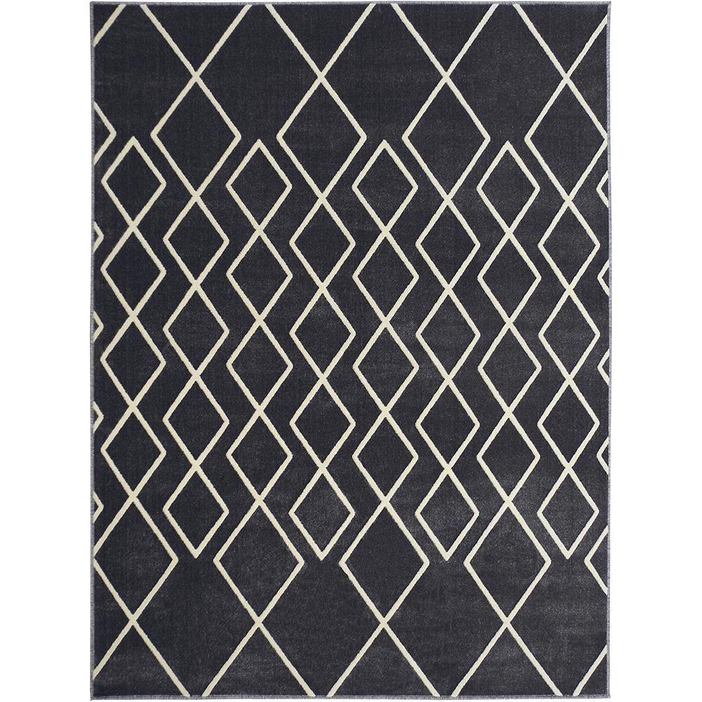 Tapete Para Sala Lyre Cinza 1,50x2,00 São Carlos - 1