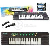 Mini Teclado Infantil32 TeclasKaraokê E Microfone+3 Pilhas - 9