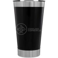 Copo Térmico Com Tampa E Abridor De Garrafa 473ml Preto - 6