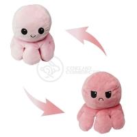 Polvo Reversível De Pelúcia 2 Em 1 Tiktok Pink E Rosa