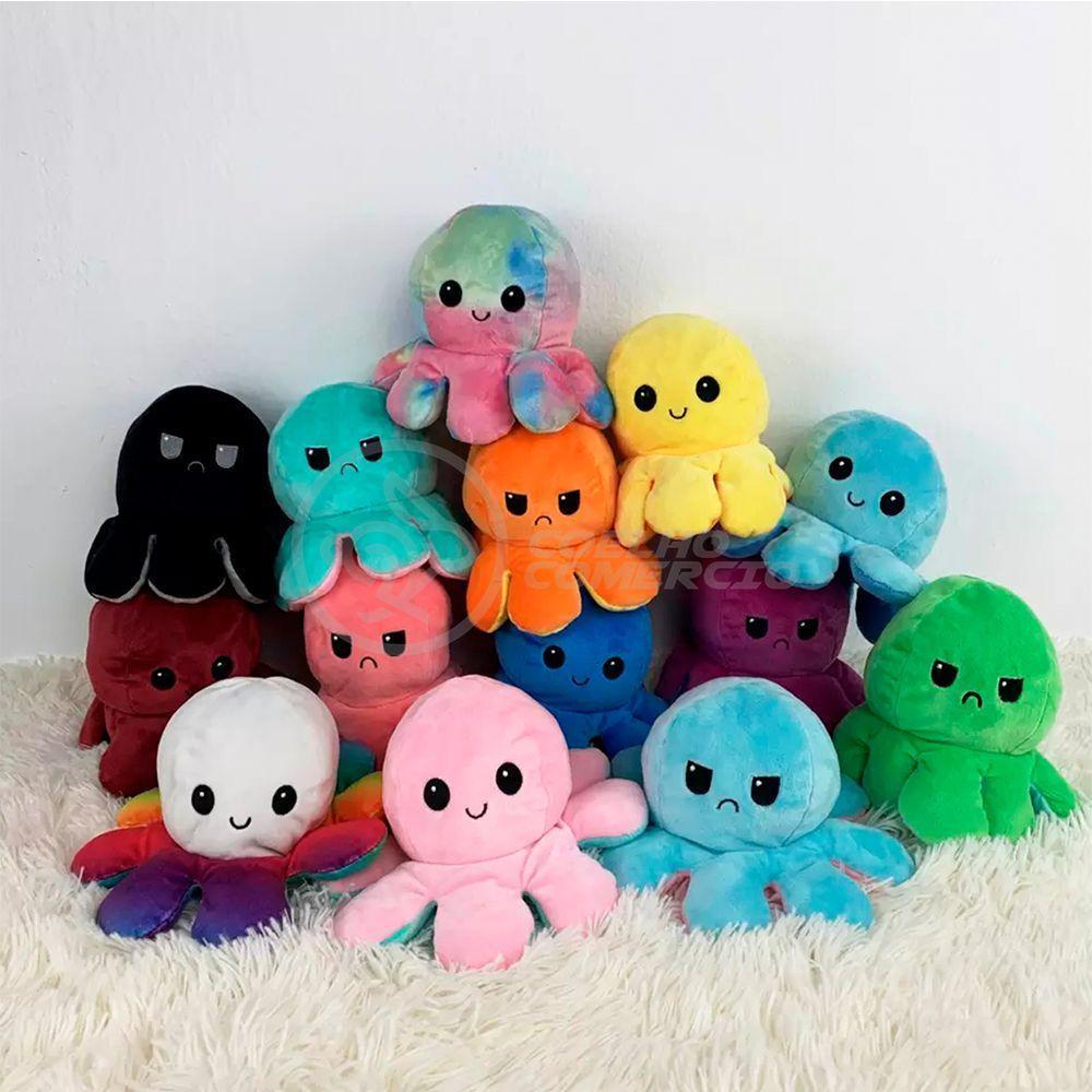 Polvo Reversível De Pelúcia 2 Em 1 Tiktok - 1