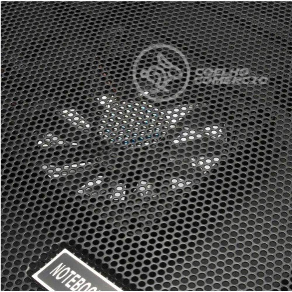 Cooler De Mesa Para Notebook 2 Ventoinhas Led Fan Silencioso - 3