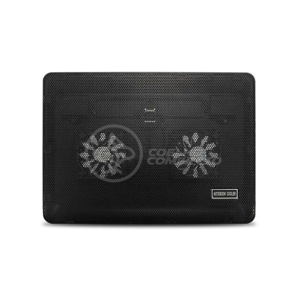 Cooler De Mesa Para Notebook 2 Ventoinhas Led Fan Silencioso - 7