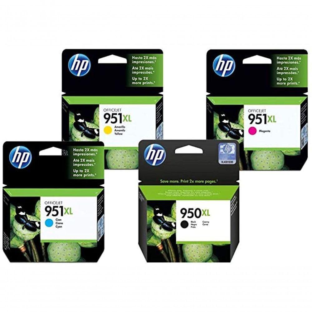 Cartucho Hp 950Xl Conjunto 4 Cores - 1