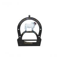 Suporte Porta Tempero E Condimentos Alumínio Fundido Boi - 1