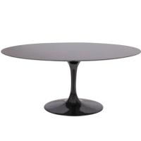 Mesa De Jantar Tulipa Saarinen 180X100 Cm Preto - 1