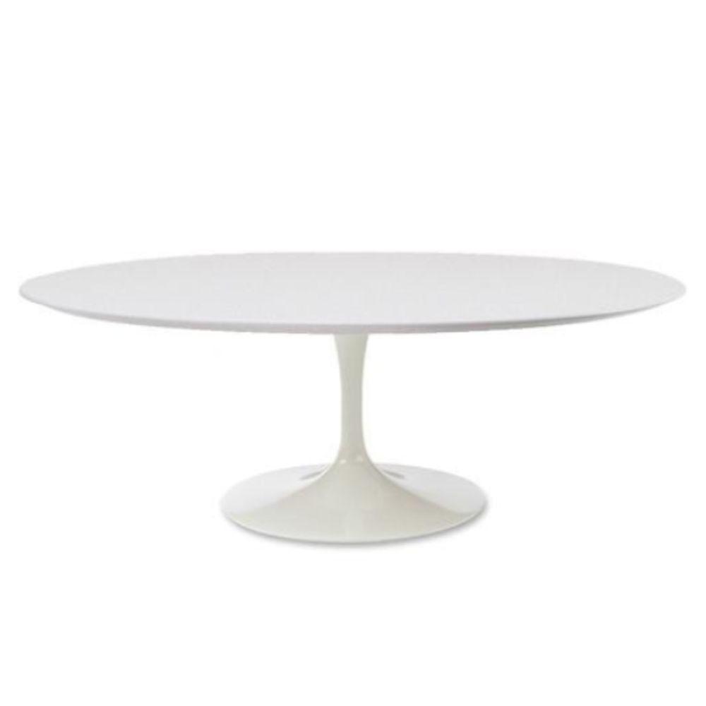 Mesa De Jantar Tulipa Saarinen 120X80 Cm Branco - 1