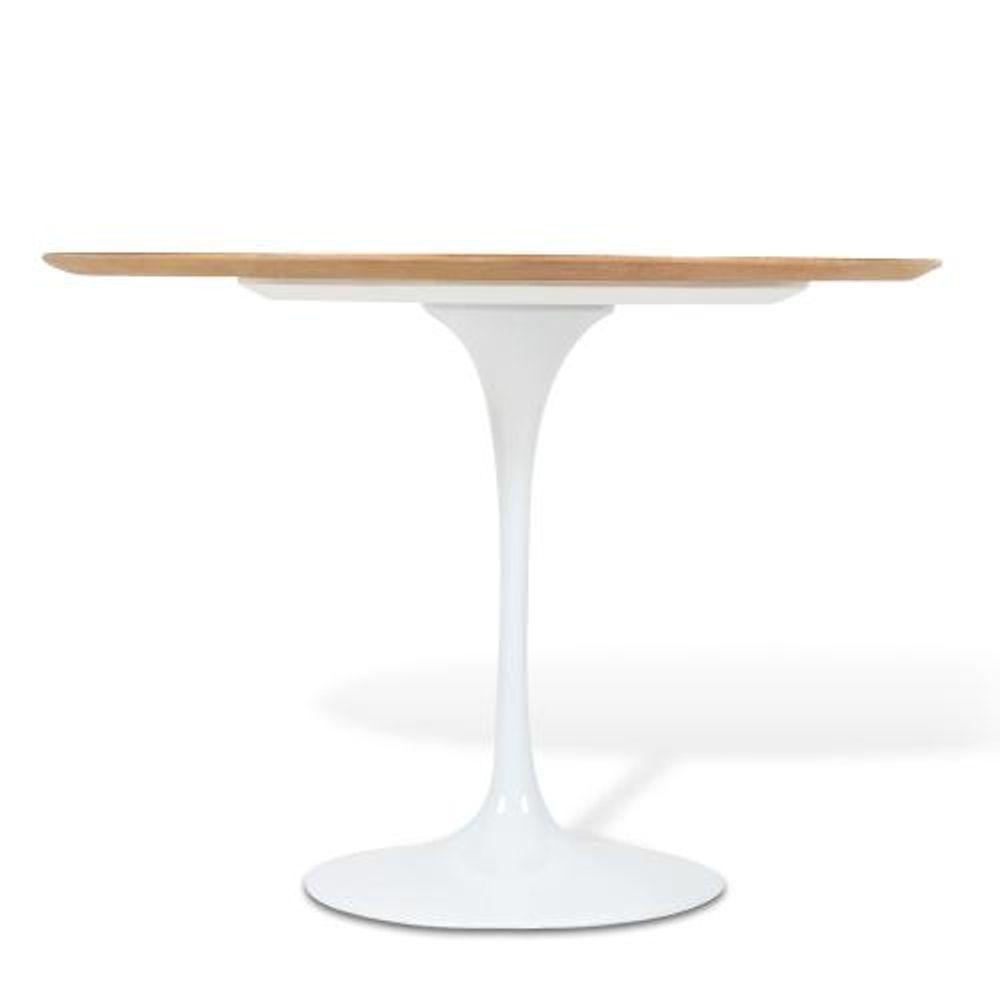 Mesa De Jantar Tulipa Saarinen Redonda 150 Cm Branco - 4
