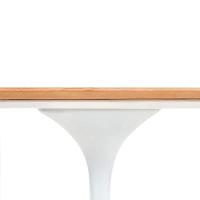 Mesa De Jantar Tulipa Saarinen Redonda 80 Cm Branco - 3