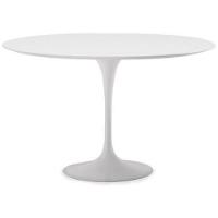 Mesa De Jantar Tulipa Saarinen 130 Cm Branco - 1