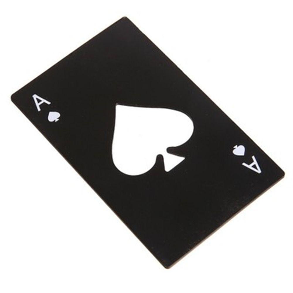 Abridor De Garrafa As De Espada Preto - 1