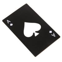 Abridor De Garrafa As De Espada Preto - 1