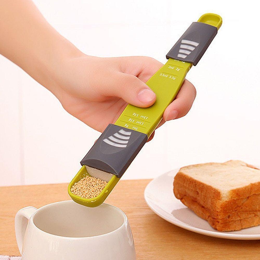 Colher Medidora Ajustável Com Botão Seletor - 3