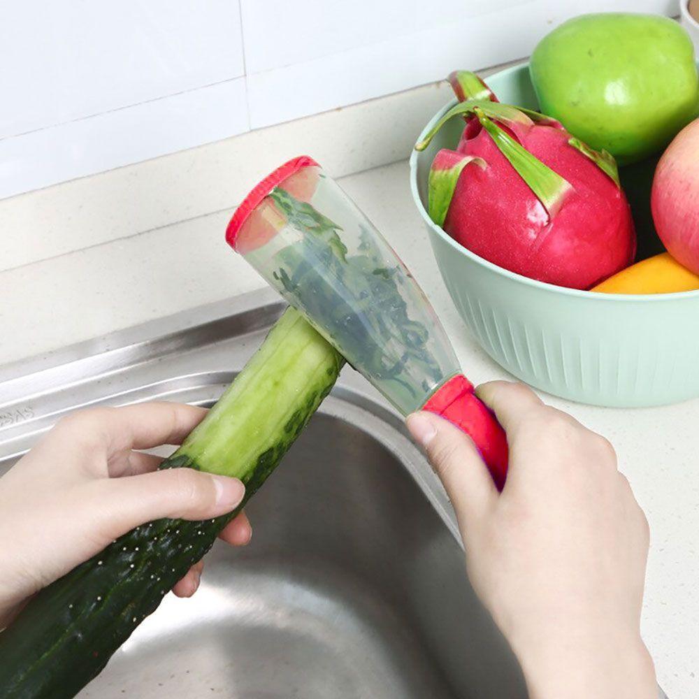 Descascador De Alimentos Frutas E Legumes Com Compartimento - 5